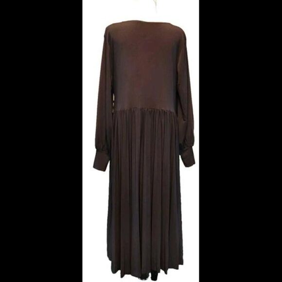 ELOQUII Women’s Size 16 Black Twist Front V-Neck Dress 3/4 Sleeve Casual - Picture 3 of 13